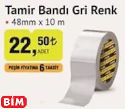 SGS TAMİR BANDI GRİ RENK SGS TAMİR BANDI GRİ RENK